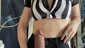 Perfect blonde amateur captivates with her stunning looks.