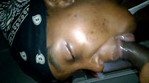 Cheating Ebony Momma Sucking Dick