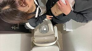 Freshly dating high school couple gets lost in raw passion at a part-time job location. They can’t resist the thrill of unprotected action in a forbidden spot.