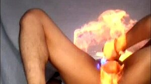 handjob and fingering session gets intense