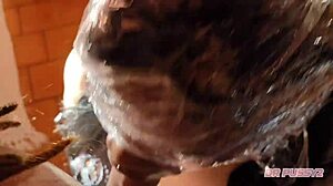 Ebony DOES HARDCORE SEX, SQUIRTS AND VOMITS IN DEEP THROAT