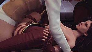 Witcher sex s Yennefer v 3D porno hře 4K