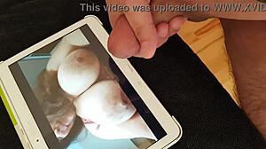 Tribut for elpapi219 with cumshot masturbation