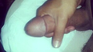 shaved dick in the bathroom, so smooth!