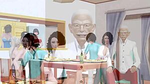 3D animated game with big-boobed babes and hot outfits