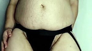 fat gay stud shows his big ass