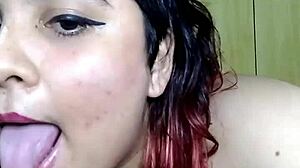 Sucking and Playing with Big Cock