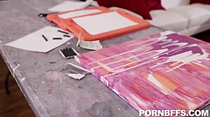 Art School Penelope Woods Blows Tommy King