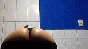 i bend over in doggy position with my big ass
