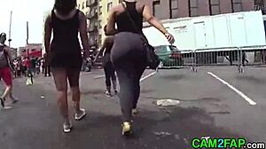 Watch this ass orgasm voyeur scene.