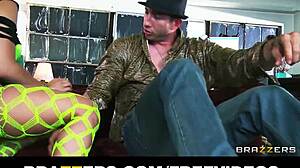 Fit Stripper Shares Cock with Co-Workers