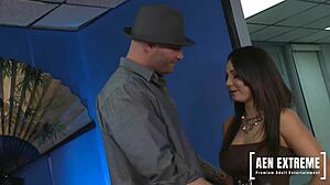 Holly West's Pussy and Ass Stuffed by Cyrus King