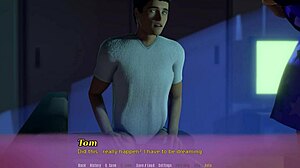 Barbara's Visit Features Big Tits and Cumshot in Goldengobs Game.