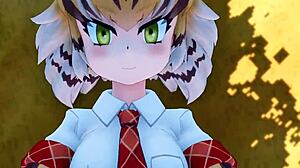 Bengal Tiger In Kemono Friends Anime Feels Intense Pleasure