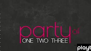 Classy Brunette Fingering in Lingerie Tease