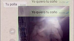 my sister-in-law's whore sends everything on whatsapp