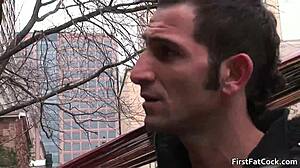 Hot gay threesome action gay porn with blowjob fucking orgy group big cock