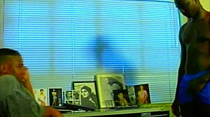 Hot looking gay couple in extreme anal sex