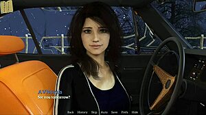 exploring new memories with brunette in game