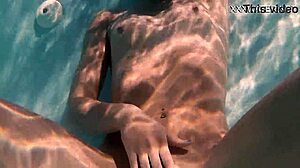 masturbating naked babe petite 18+ brunette pornstar