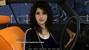 exploring new memories with brunette in game