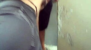 Was I Sucking The Married Man's Dick In The Urinal? The Cleaner Caught Me!