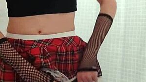 teen crossdressing solo in gay amateur scene