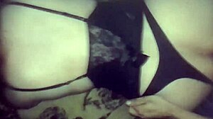 Tenemos sexo de perrito con lenceria negra!