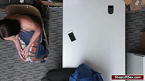 Avi Caught Shoplifting Gets Ass Fucked