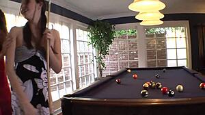 Lesbian fun with missy stone and her friend using toys