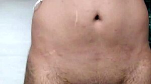 Cant resist himself masturbating as indian desi gay with big cock