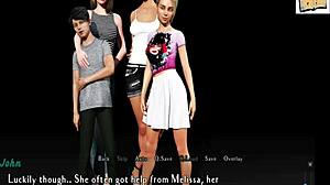 Intertwined 1 - Meeting Alexis in Erotic 3D Anime Scene