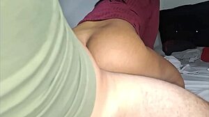 Colombian prostitute rides bareback with gaping big ass