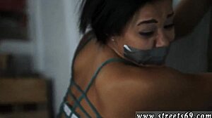Bound Teen Endures Whipping And Bondage Domination