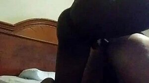 Black shemale pounds Latino guy