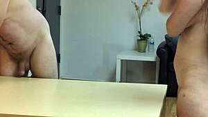 Audrey Decker in a casting interview session