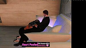 Quick party prep in cartoon style