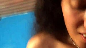 Mexican amateur girl having fun