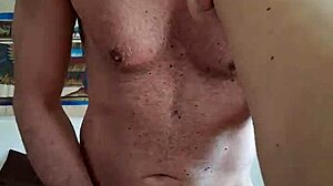 Teresa's Armpit Blowjob Leads To Foot Cum