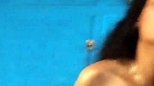 Mexican amateur girl having fun