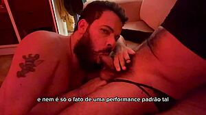 homem barbudo chupa 41 paus - 24� 25� e 26� mamadas - v�deo completo no red