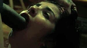 horny teen 18+ sally squirtz bound for intense fucking and handjob