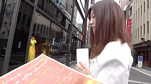 Wow, This Asian Babe's Slippery Stroking Makes Him Cum Hard!