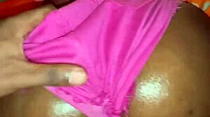 Big booty girlfriend teases with her ass, hinting at more fun with friend