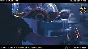 Dildo Fucks Brunette and Blonde Lesbians!