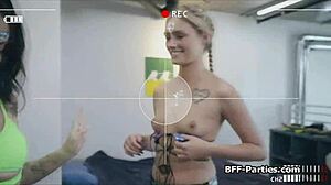 quaranteen teens raving and sharing cocks in foursome!