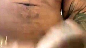 ヴィクトル・ロムが野外で大黒チンポでソロオナニー