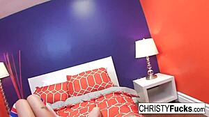 Can Nick Manning handle fucking tattooed hot pornstar Christy harder?