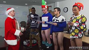 emo twins get perineum massage in gay sex video