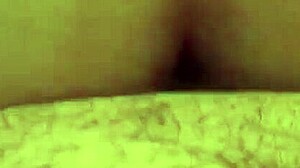 Curvy teen bends over for POV doggy